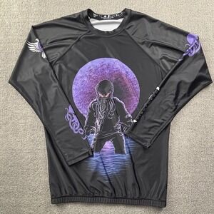 Raven Fightwear Adult Rashguard Extra Large Long Sleeve BJJ Jiujitsu MMA
